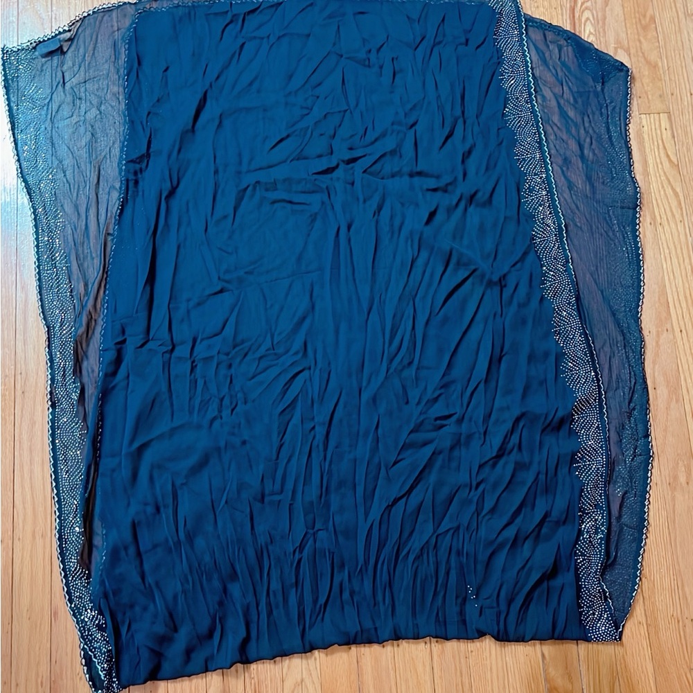 Dupatta Navy Blue